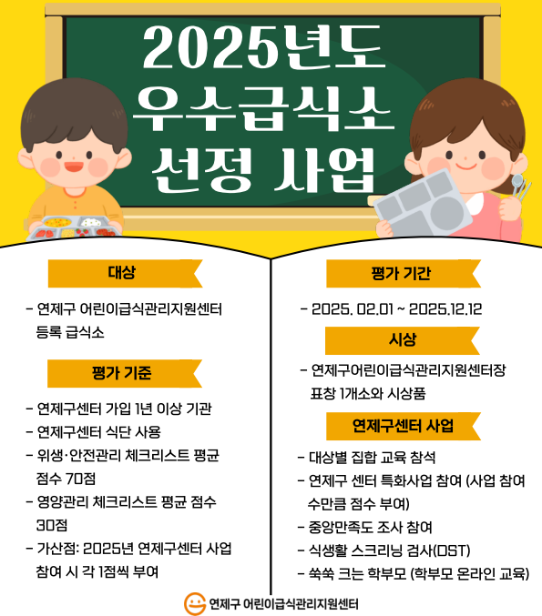 우수급식소 안내문