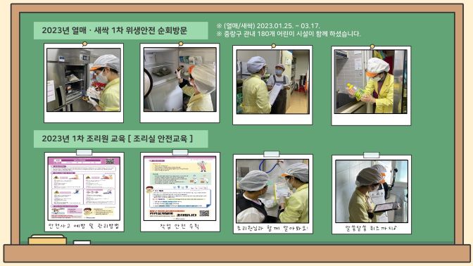 2023년 열매1차, 새싹 1차 위생 순회방문지도