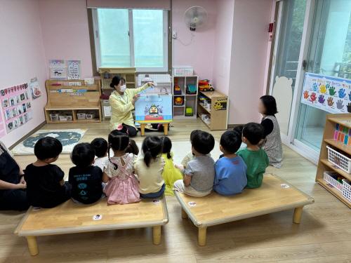25년 어린이급식소 2차시 어린이 방문교육 완료