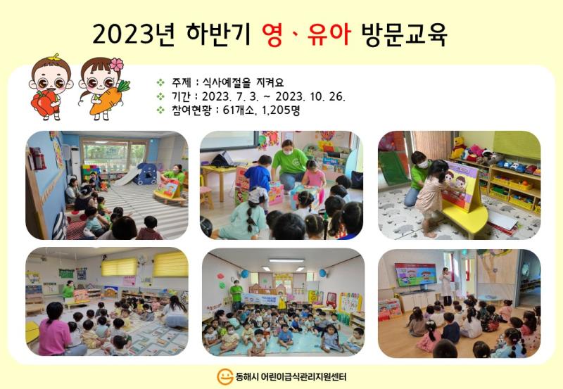 2023년 하반기 어린이 방문교육