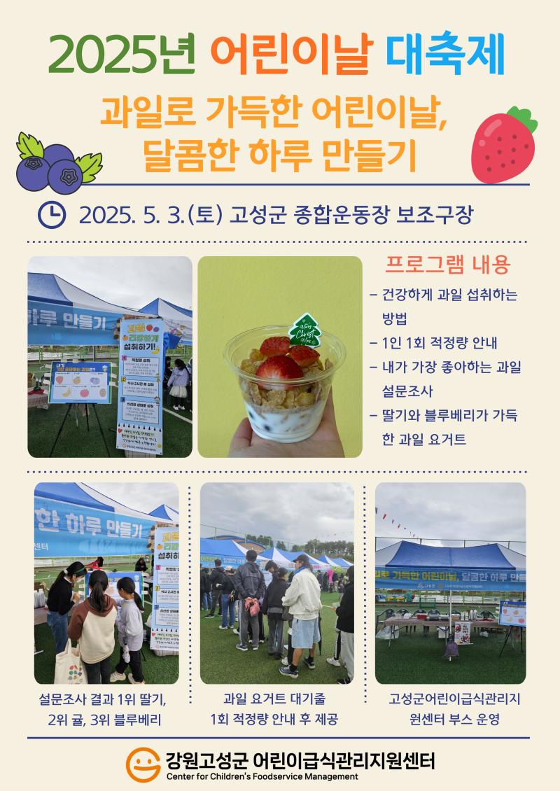 2025년 어린이날 대축제