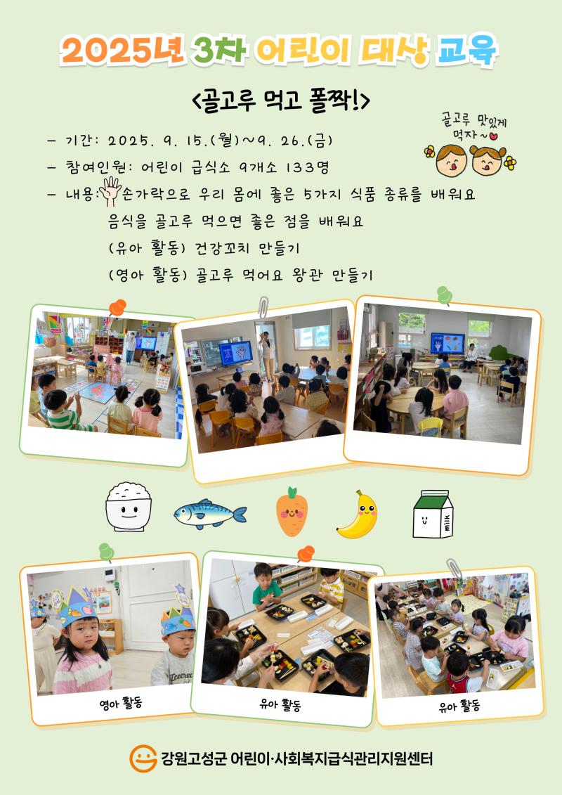 2025년 3차 어린이 교육