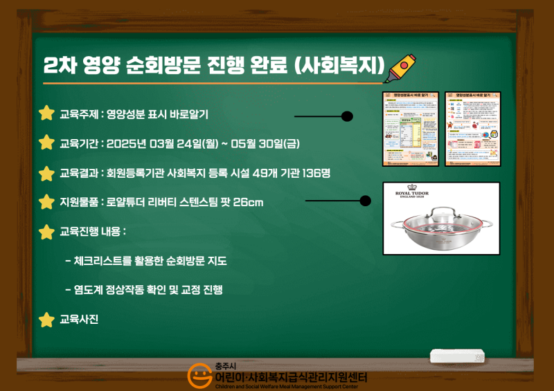 2025년 2차 영양 순회방문 진행 완료 (사회복지)