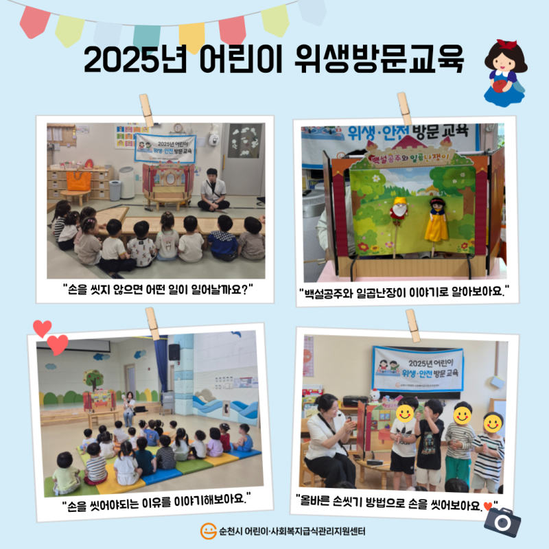 2025년 어린이 위생방문교육
