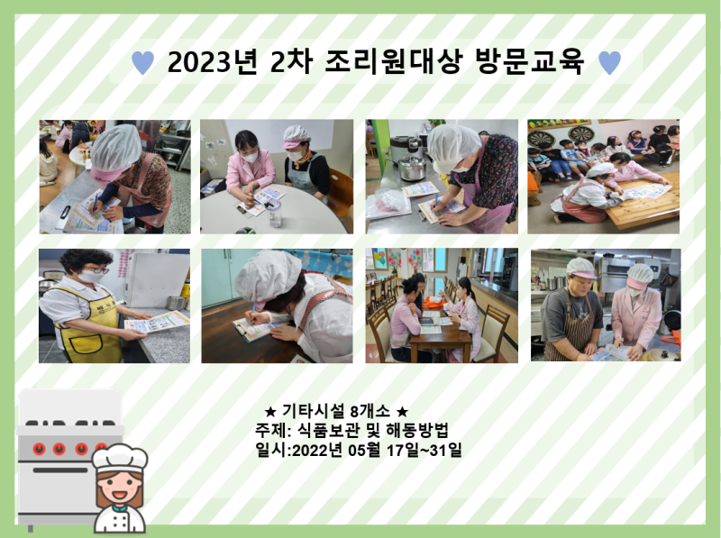 2023년 2차 조리원대상 방문교육