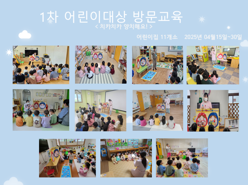 2025년 1차 어린이대상 방문교육