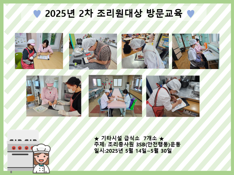 2025년 2차 조리원대상 방문교육