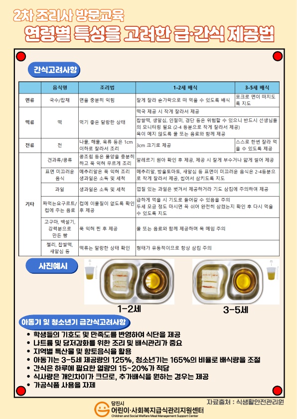 2025년 2차 조리사 방문교육자료