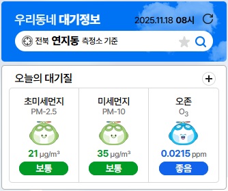 미세먼지 지수