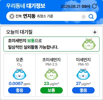 미세먼지 지수