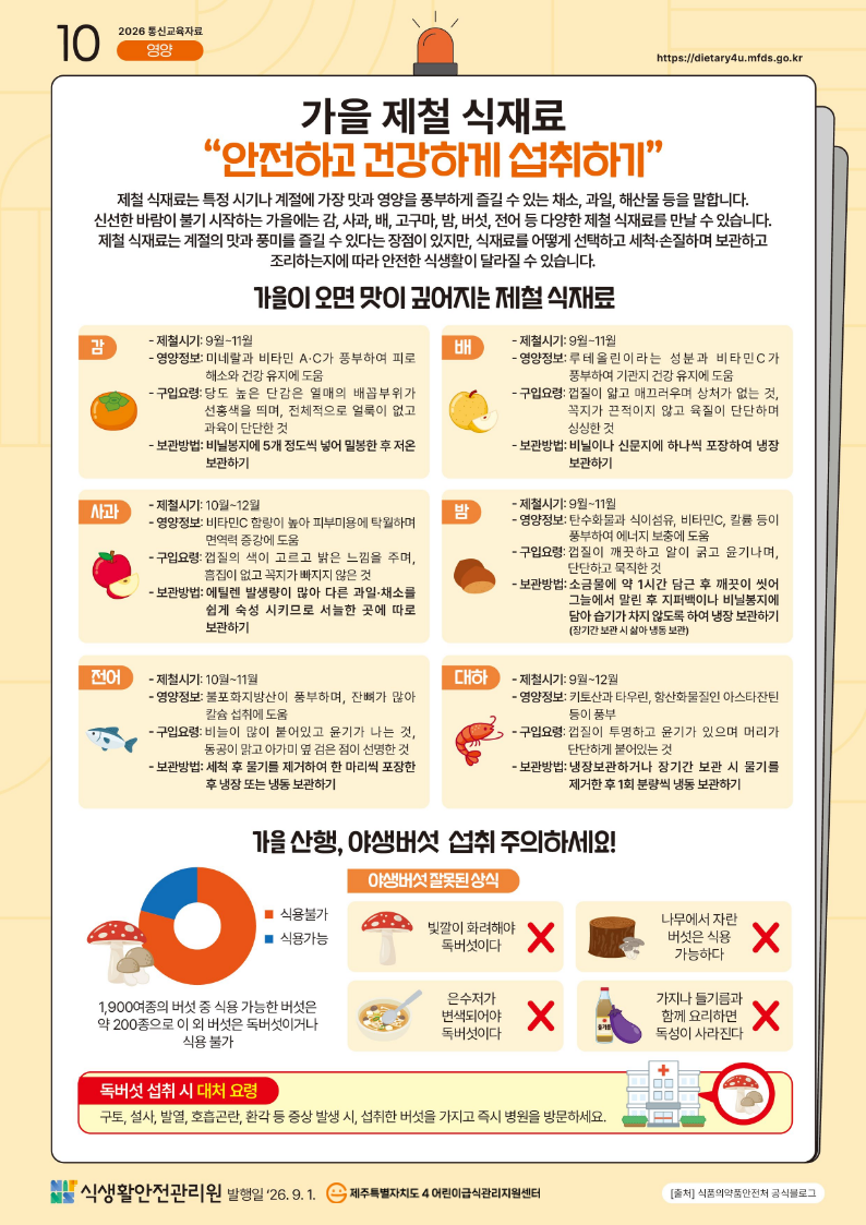 10월 가정통신문